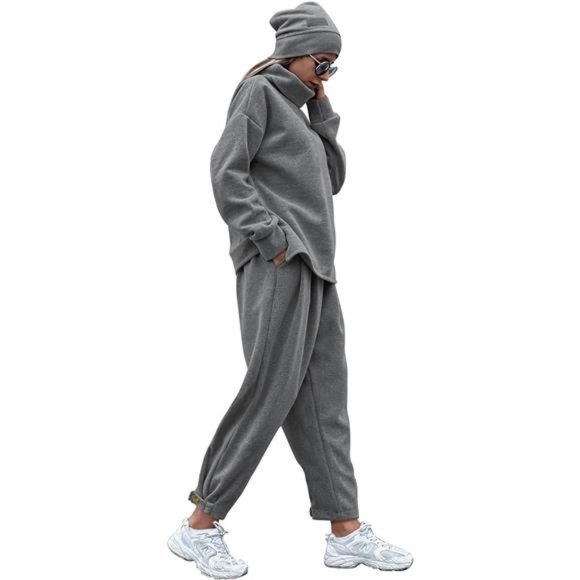 Women´s Two Piece Outfits Long Sleeve Tracksuit Set,...